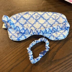 Roller Rabbit x Target Mystery Box Sleep Mask + Silk Scrunchie - NWOT